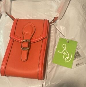 Sam Edelman Greta Phone Crossbody Color Poppy